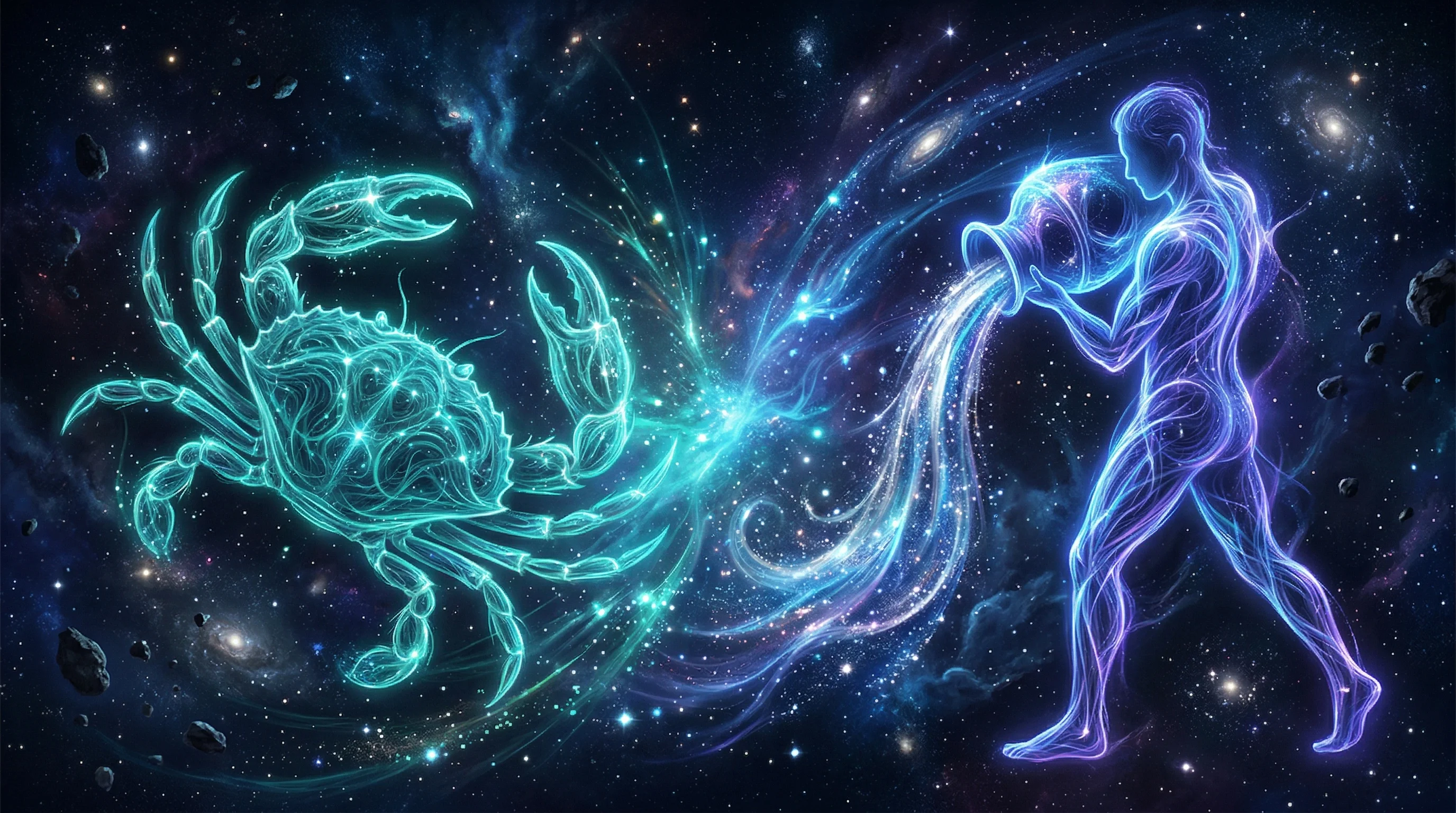 Aquarius and Cancer compatibility