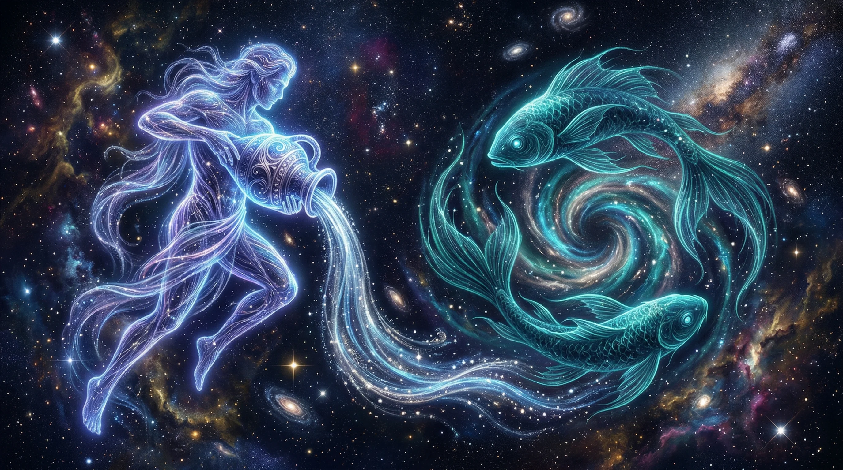 Aquarius and Pisces compatibility