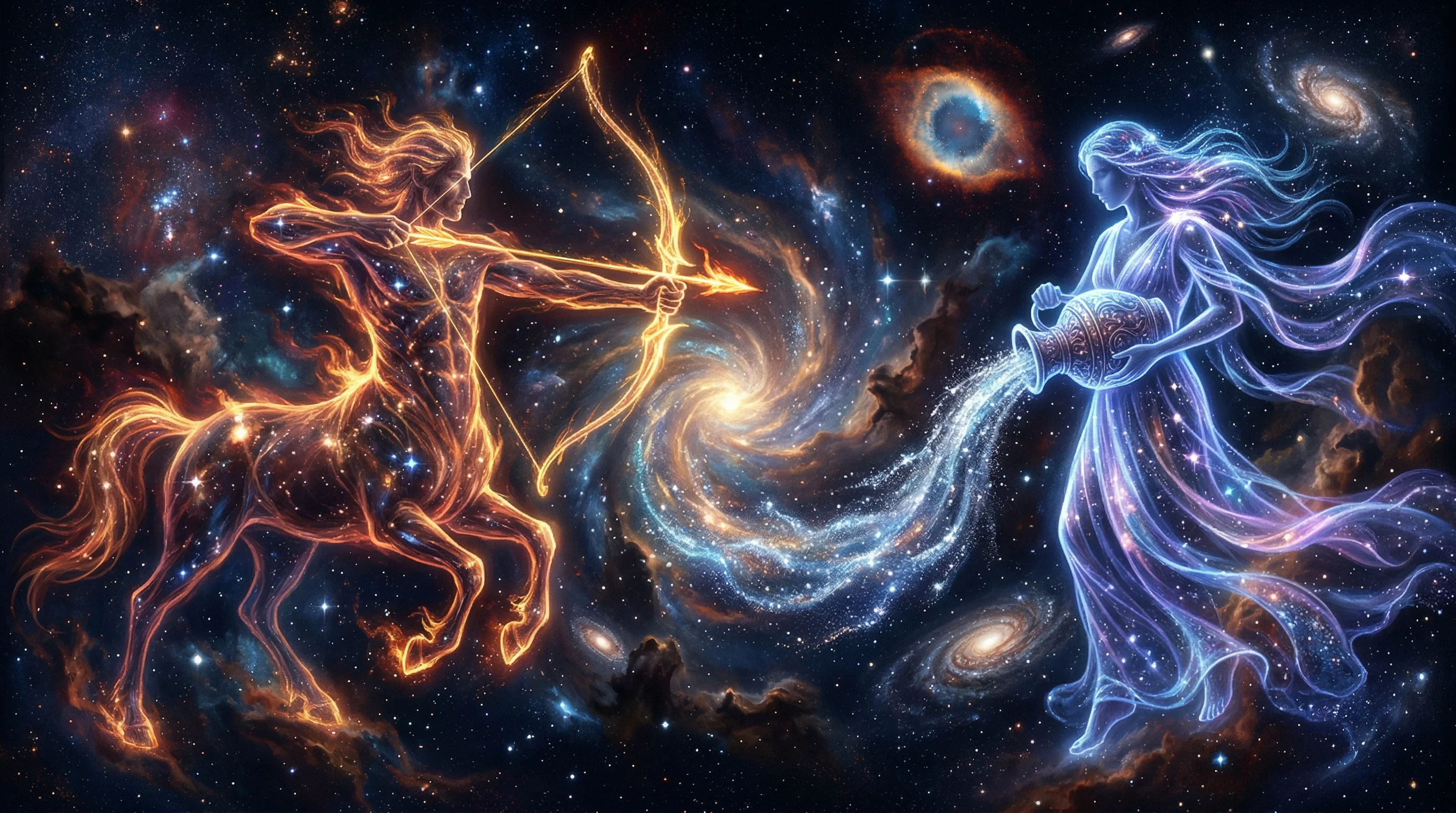 Aquarius and Sagittarius compatibility
