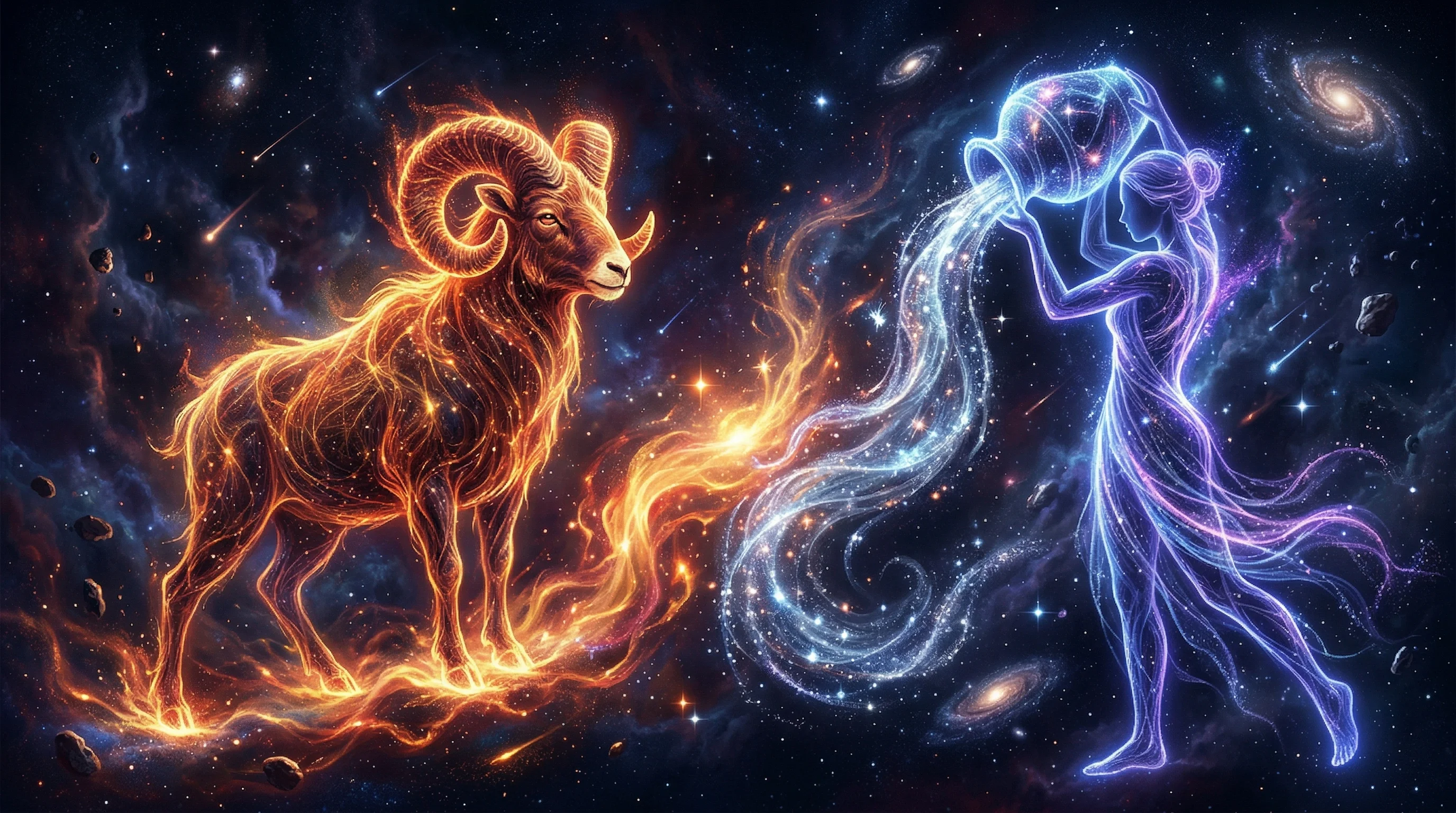 Aquarius and Aries compatibility