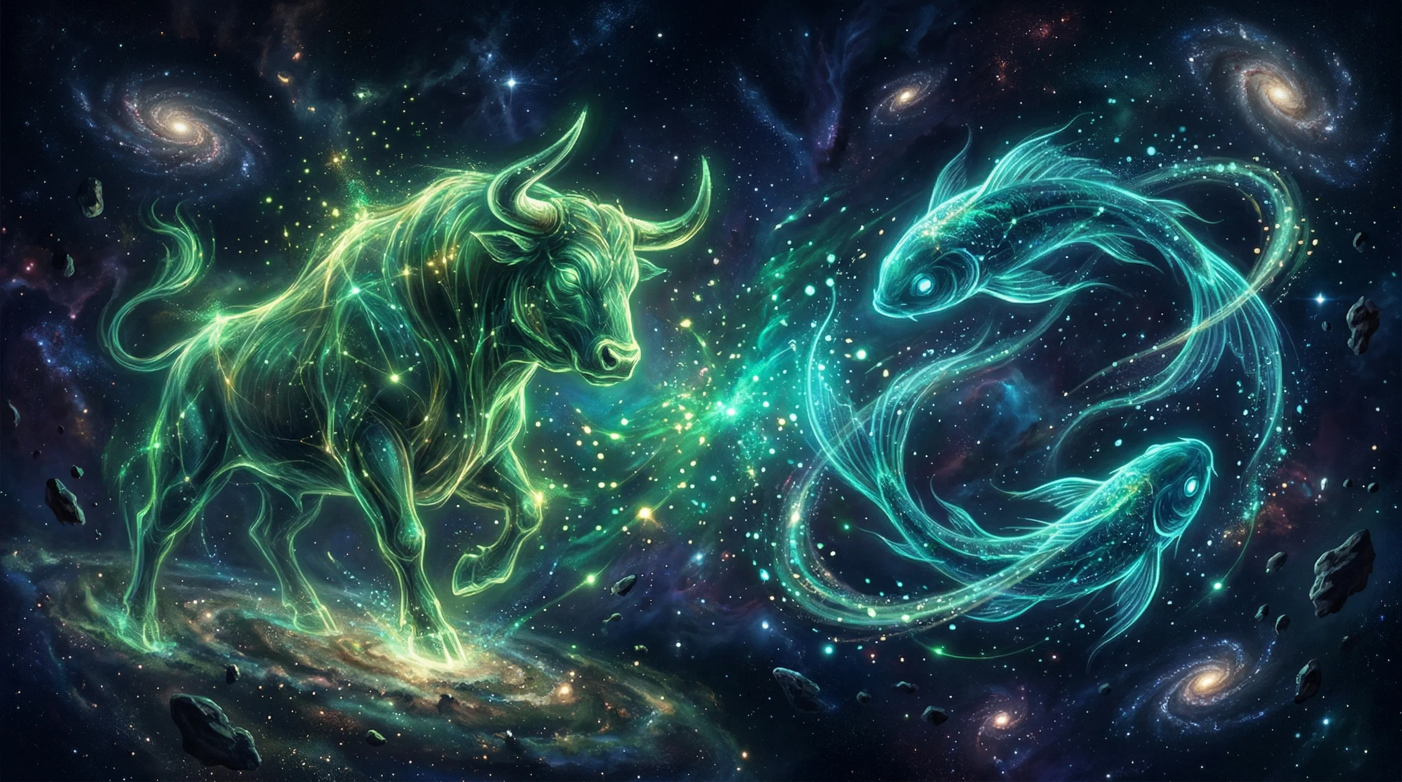 Pisces and Taurus compatibility