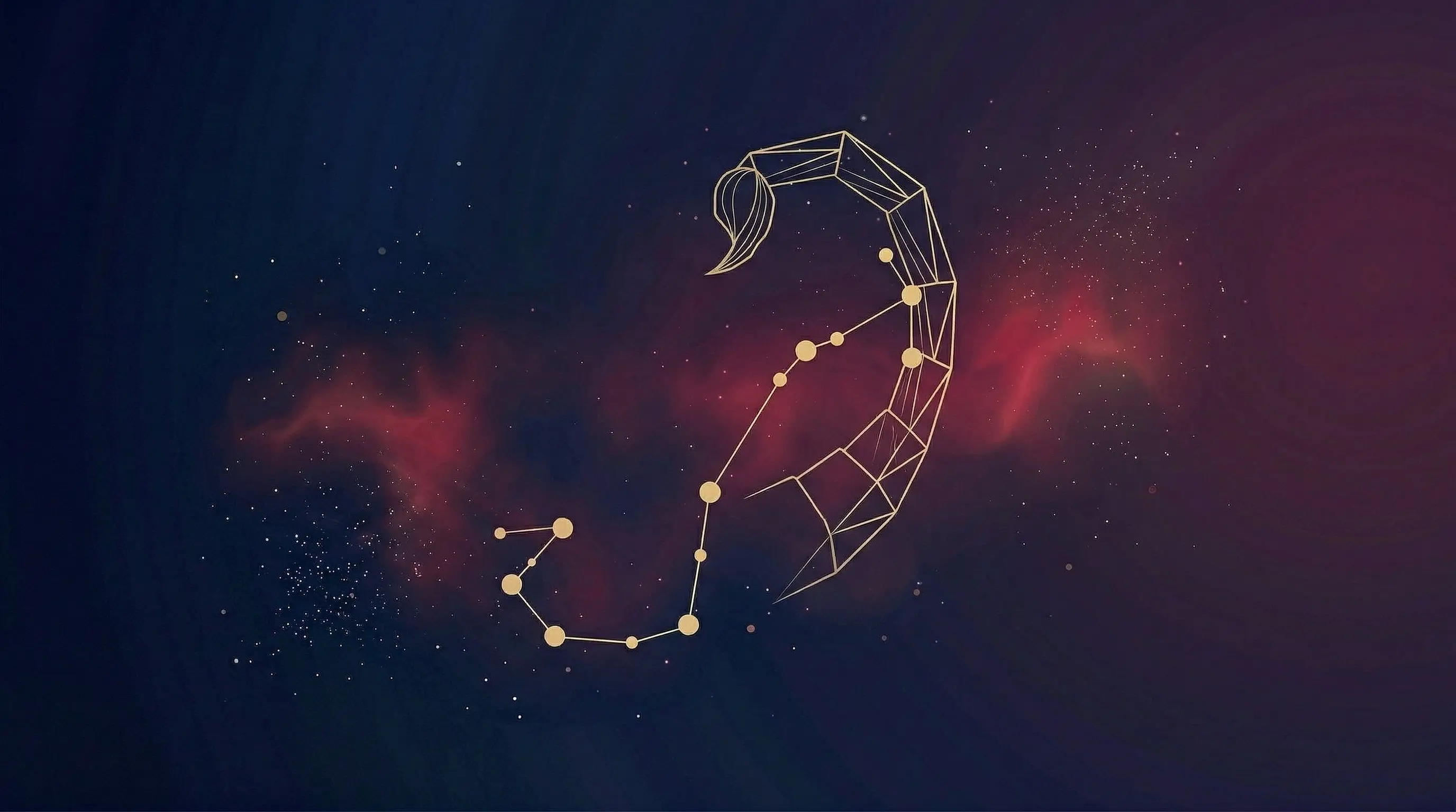 Scorpio zodiac sign illustration